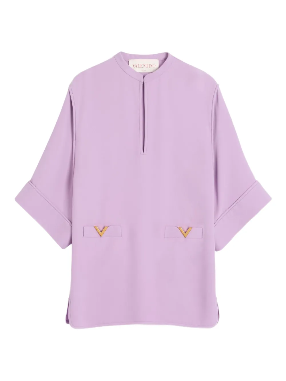 Valentino Garavani cady blouse | Purple | Image 1