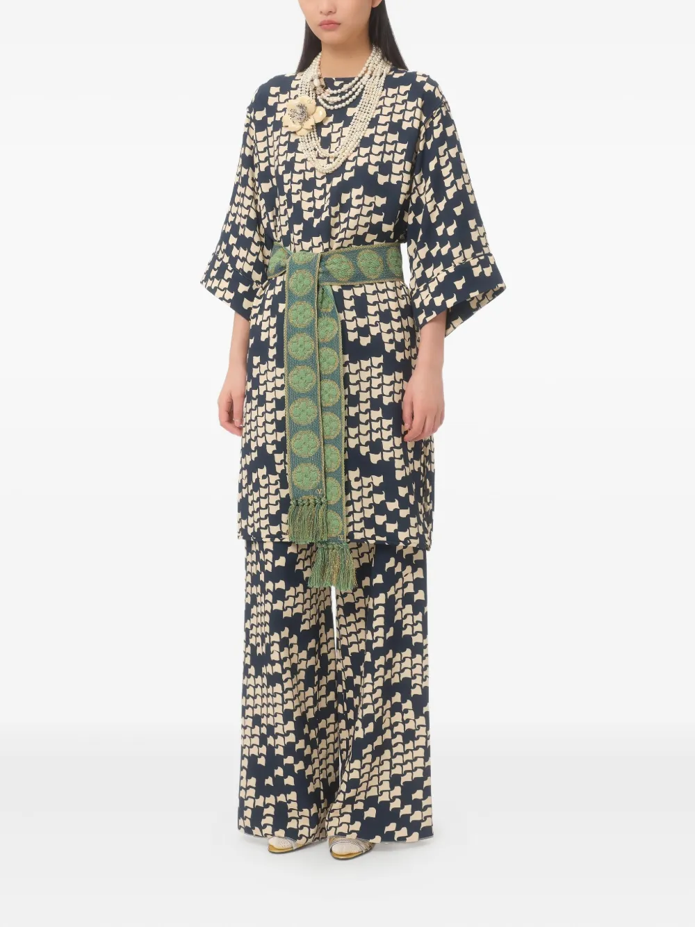 Valentino Garavani Opticool Mini Dress - Neutrals 