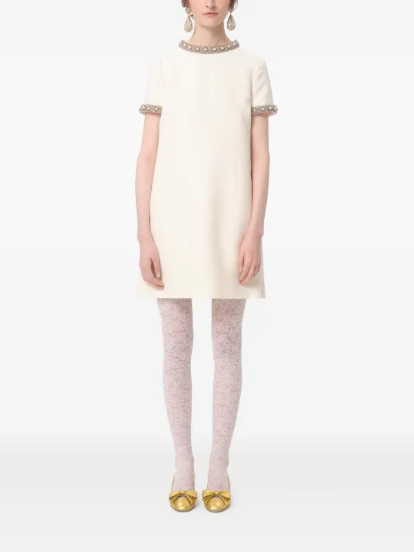 25ss VALENTINO Garabani クレープクチュール ミニドレス Valentino Garavani クレープクチュール ミニドレス