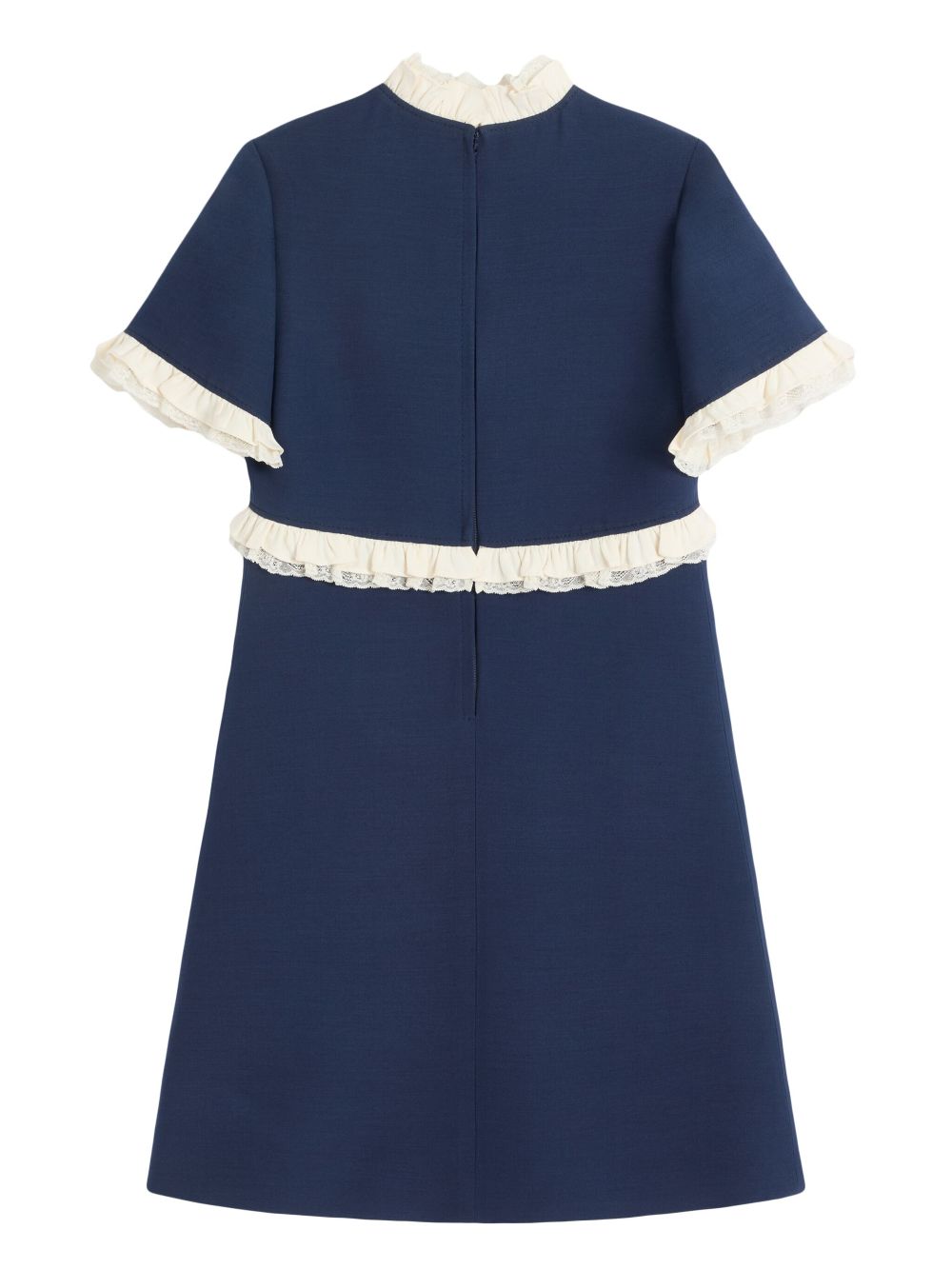 Valentino Garavani Mini-jurk met kant - Blauw