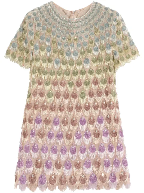 Valentino Garavani embroidered organza mini dress