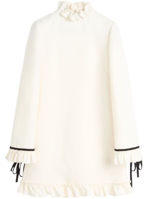 Valentino Garavani crepe couture mini dress