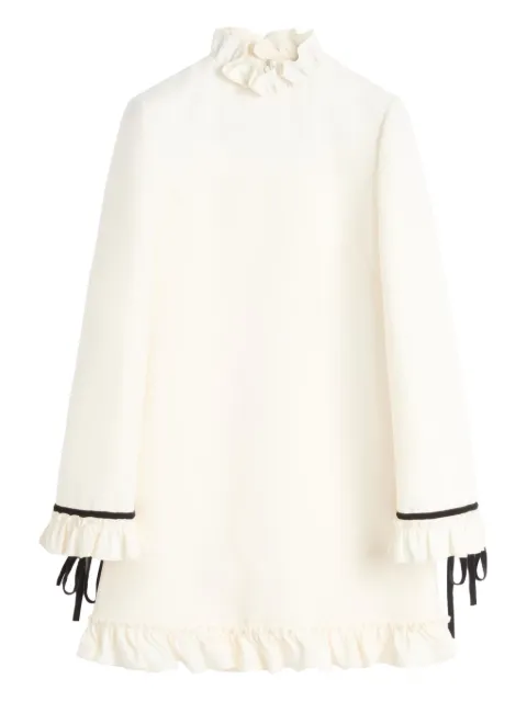 Valentino Garavani crepe couture mini dress