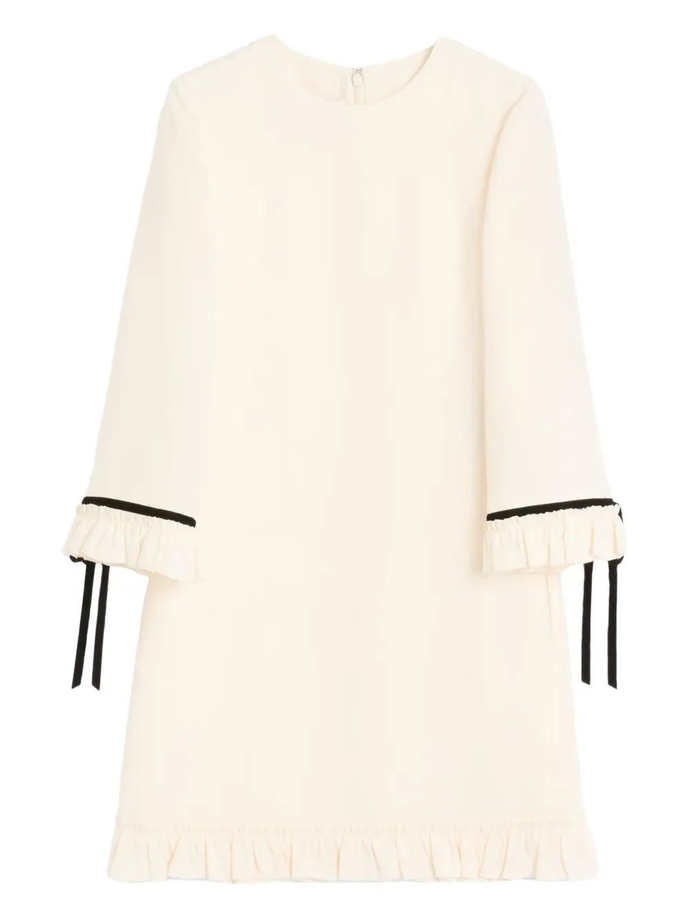 Valentino Garavani Crepe Couture mini dress | Neutrals | Image 1