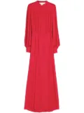 Valentino Garavani silk georgette gown - Red