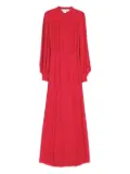 Valentino Garavani silk georgette gown - Red