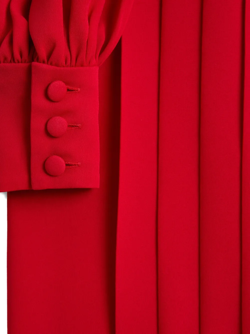 Valentino Garavani シルクドレス | レッド | FARFETCH JP