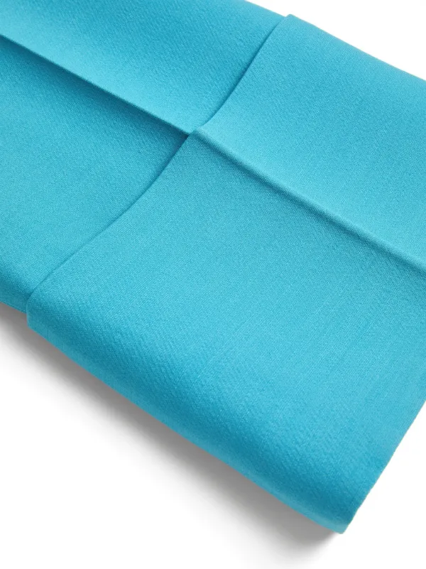 Valentino Garavani Crepe Couture Trousers | Blue | FARFETCH JO
