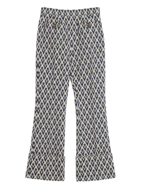 Valentino Garavani Toute La V jacquard trousers