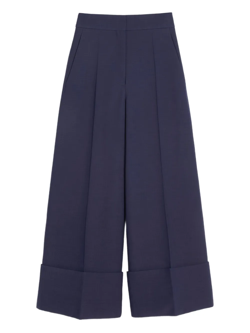 Valentino Garavani Crepe Couture trousers | Blue | Image 1