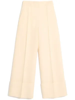 パンツ Valentino Wide-Leg Tailored Pants With Unique Waistband 13480397CQ_14_f.jpg?impolicy=