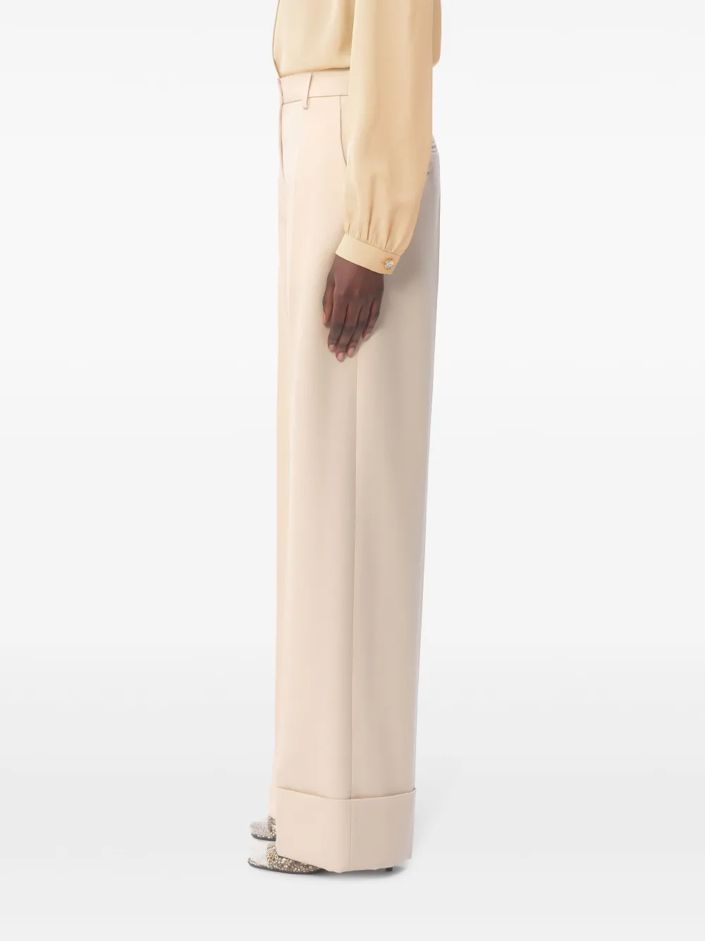 Valentino Garavani Wollen pantalon Beige