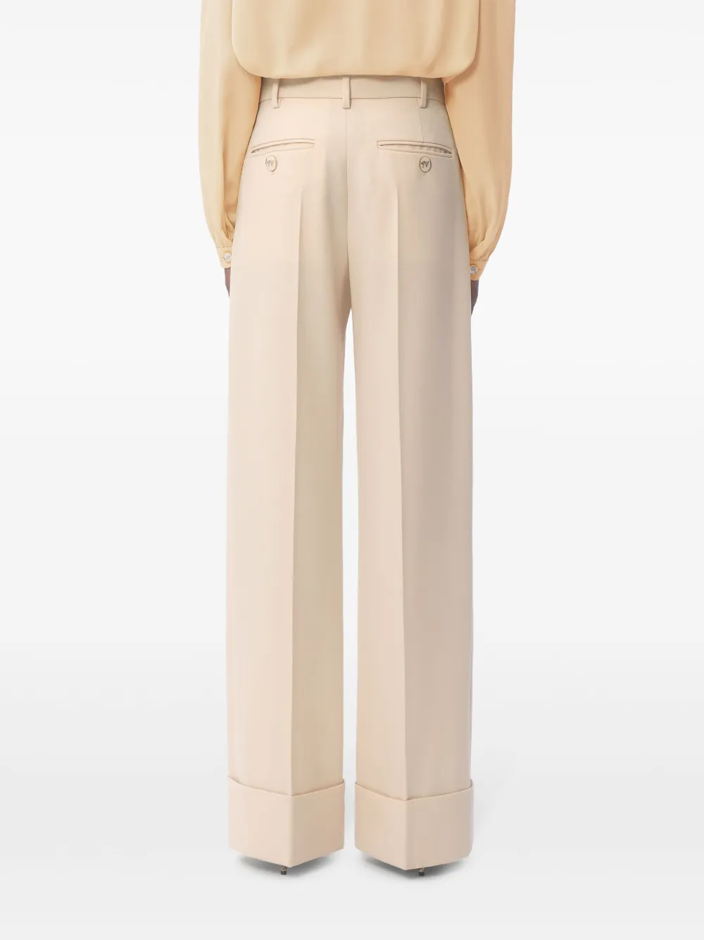 Valentino Garavani Wollen pantalon Beige