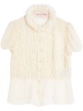 Valentino Garavani chiffon blouse - White