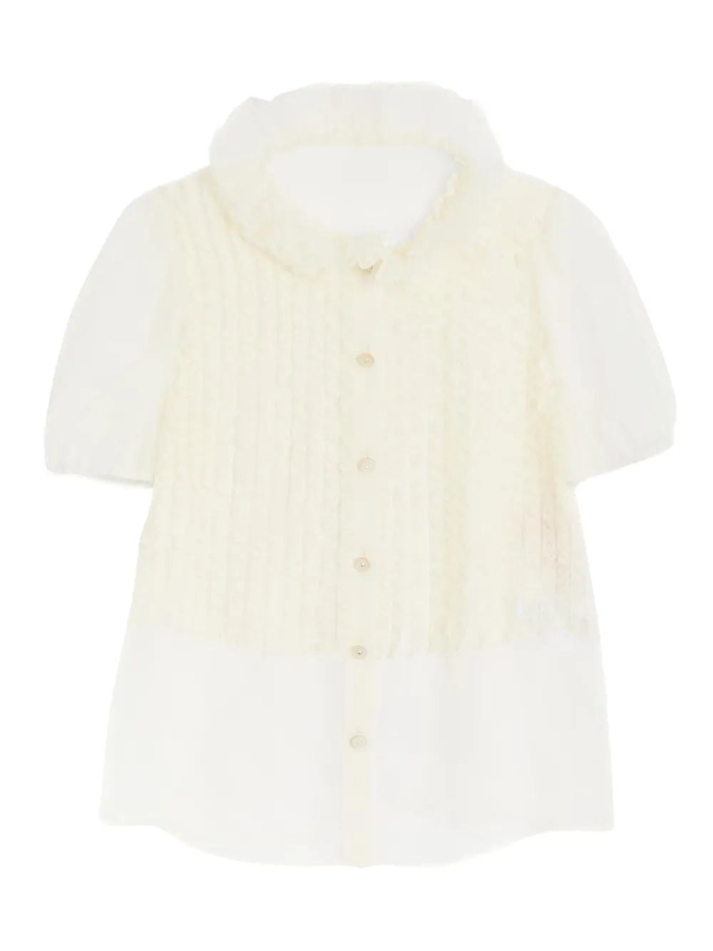 VALENTINO 白　ジャケット　フリル VALENTINO 白ジャケットフリル