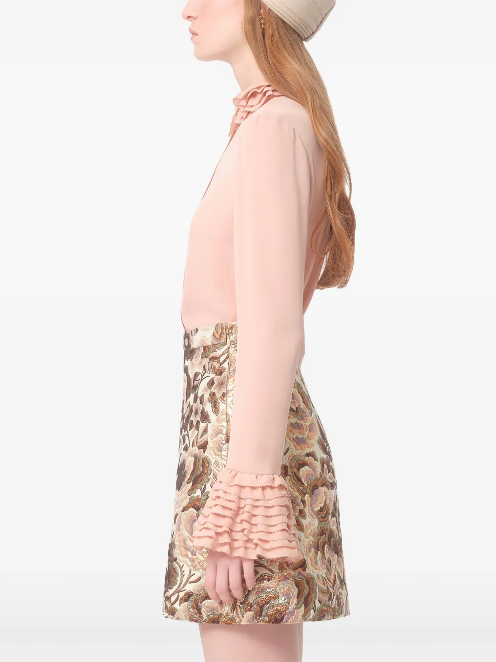 Valentino Garavani Georgette blouse Roze