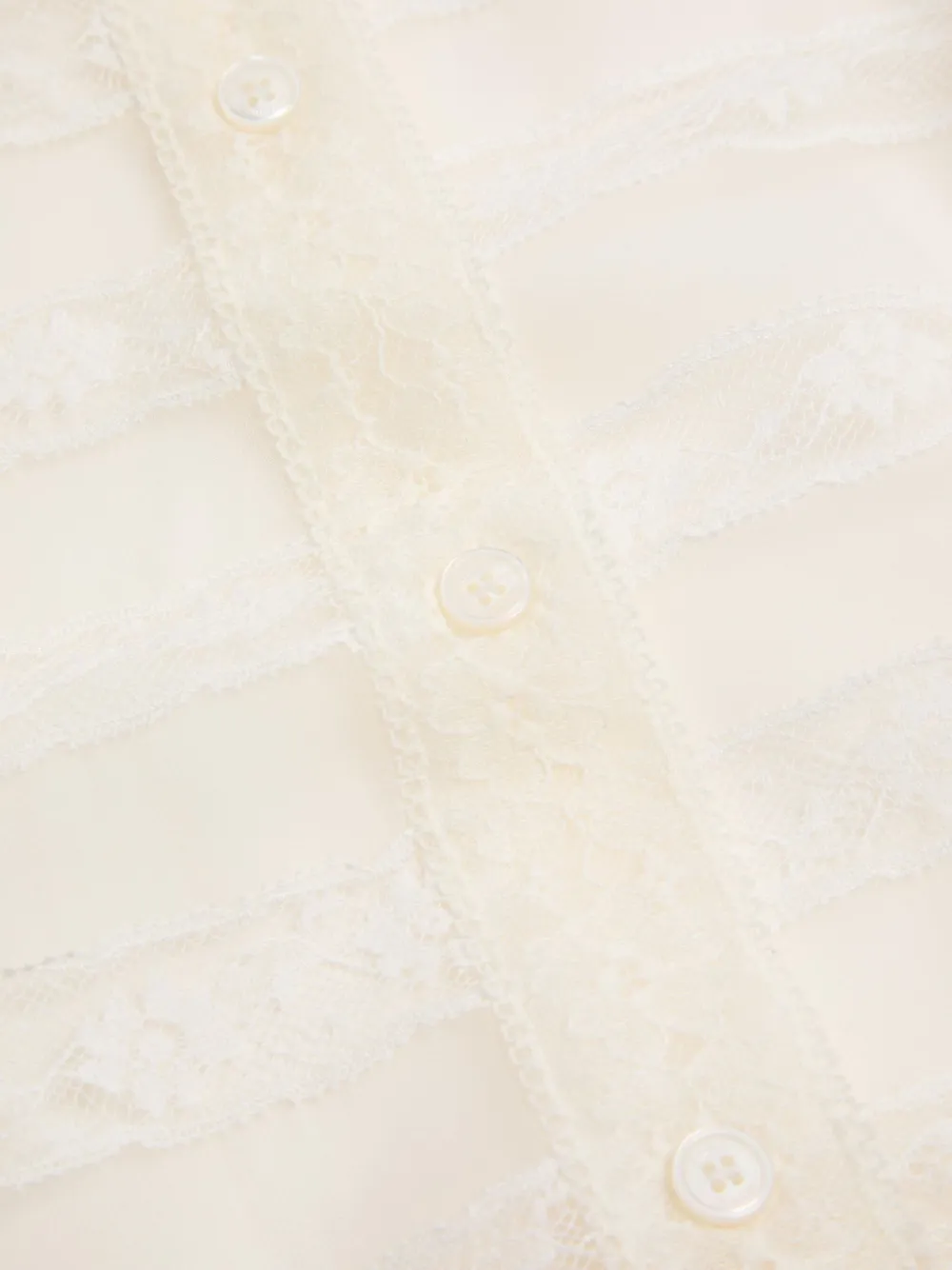  Valentino Garavani Georgette Blouse - White 
