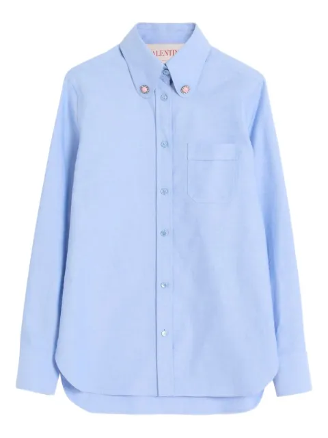 Valentino Garavani jewel-button shirt