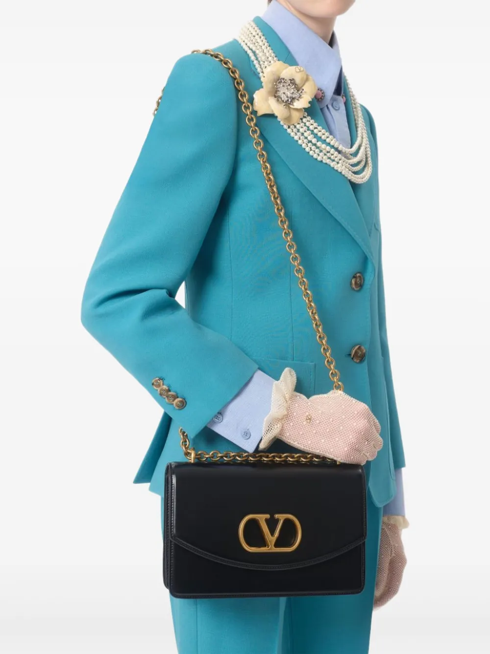 Valentino Garavani jewel-button shirt | Shirts | Image 2