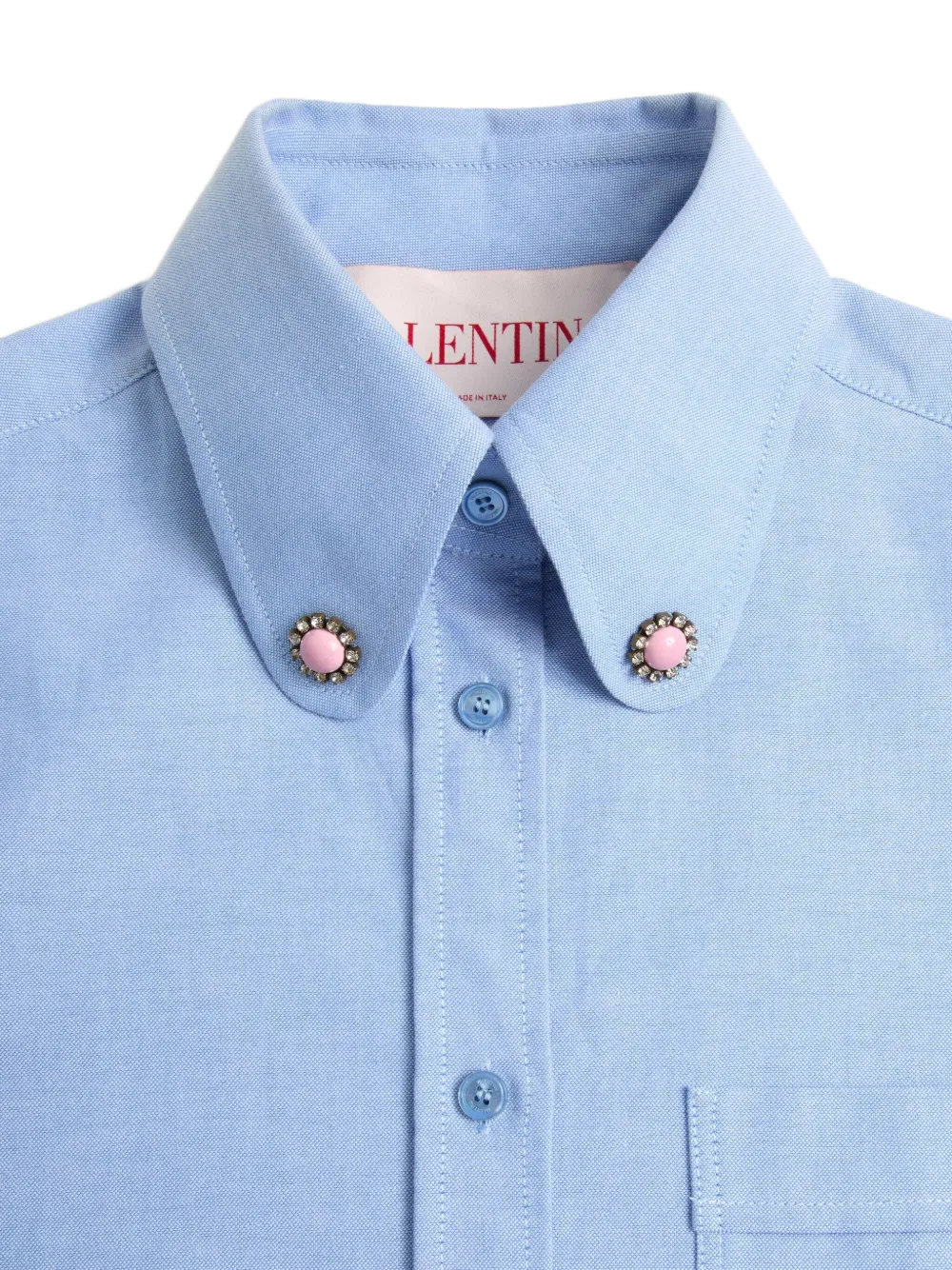 Valentino Garavani jewel-button shirt | Shirts | Image 2
