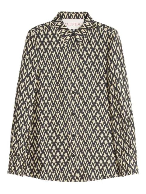 Valentino Garavani Toute La V twill shirt