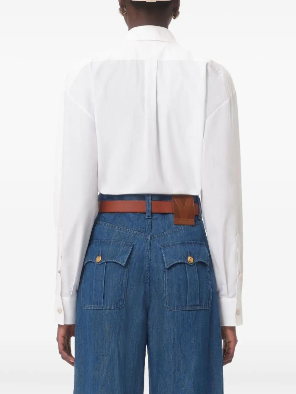 Valentino Garavani ruffle-detail shirt | Shirts | Image 2