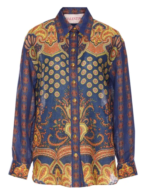 Valentino Garavani Medaglioni Voyage Imaginaire shirt
