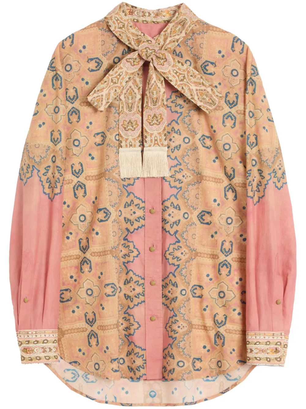 Valentino Garavani Voyage Imaginaire blouse Beige