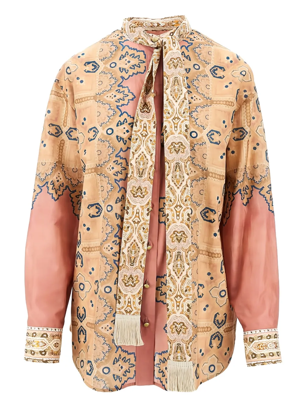 Valentino Garavani Voyage Imaginaire blouse Beige