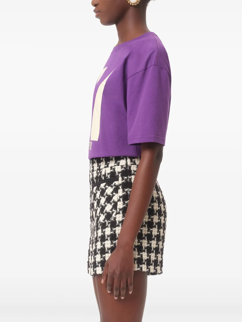 Shop Valentino Chez-print T-shirt