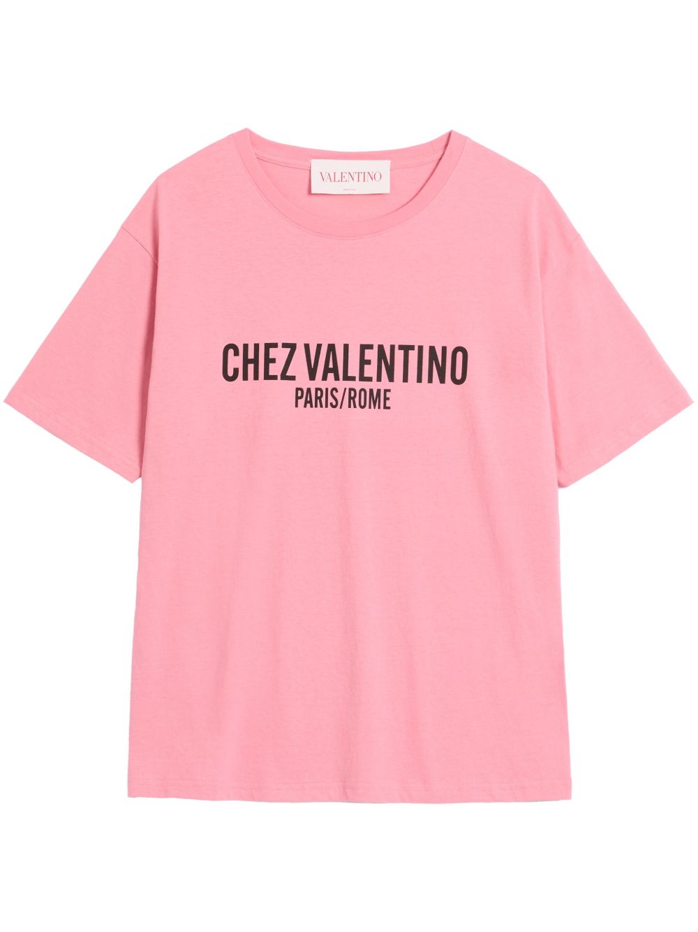 Chez Valentino-print T-shirt