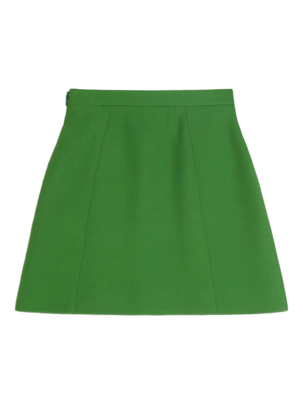 Valentino Garavani Crêpe Couture mini-rok - Groen