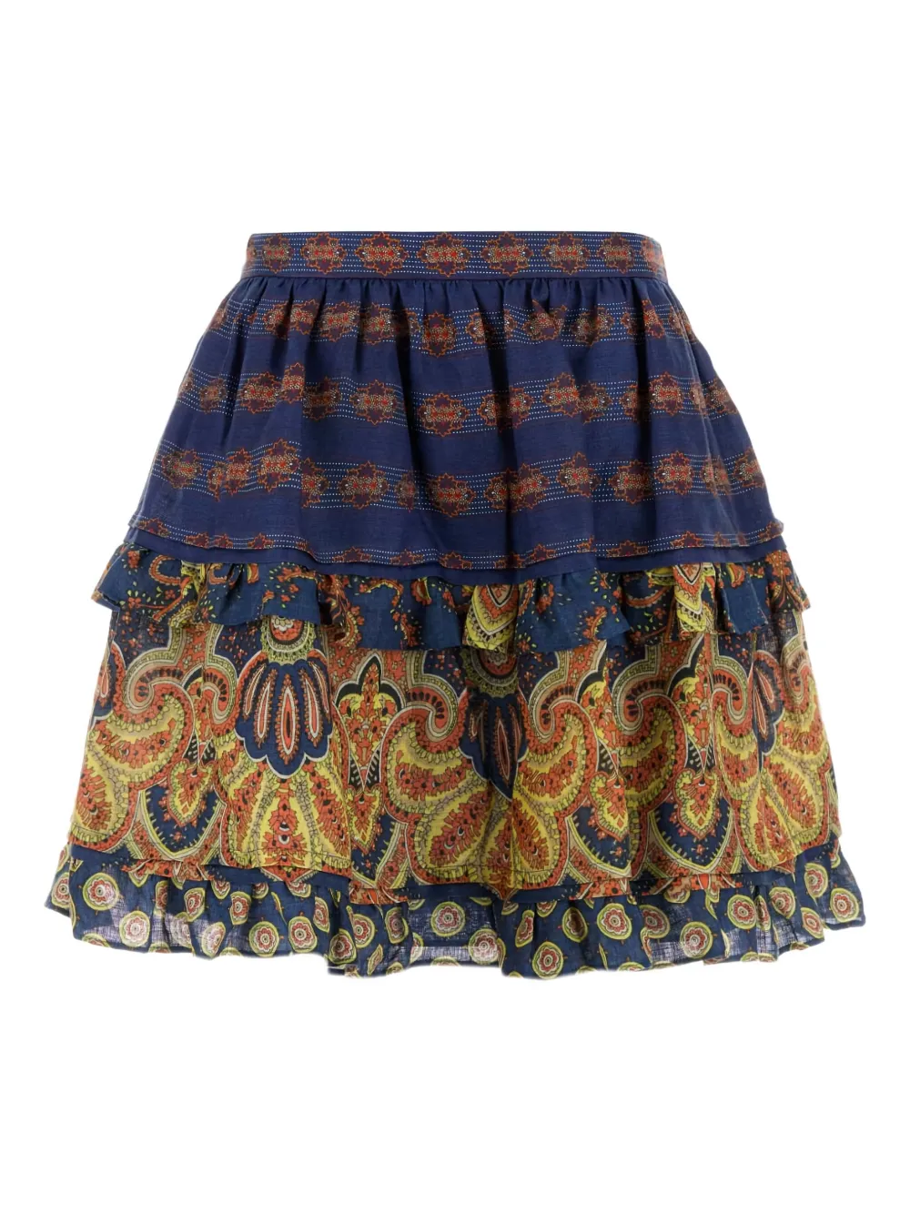 Valentino Garavani Medaglioni Voyage Imaginaire mini-rok Blauw