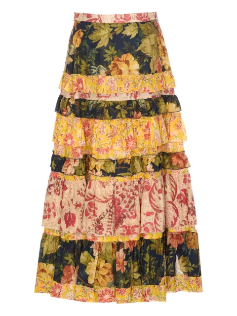 Valentino Garavani Apres L'Hiver tiered skirt