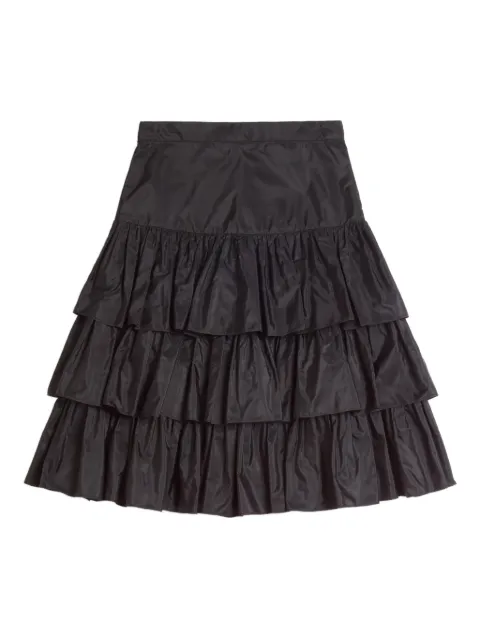 Valentino Garavani ruffled taffeta skirt