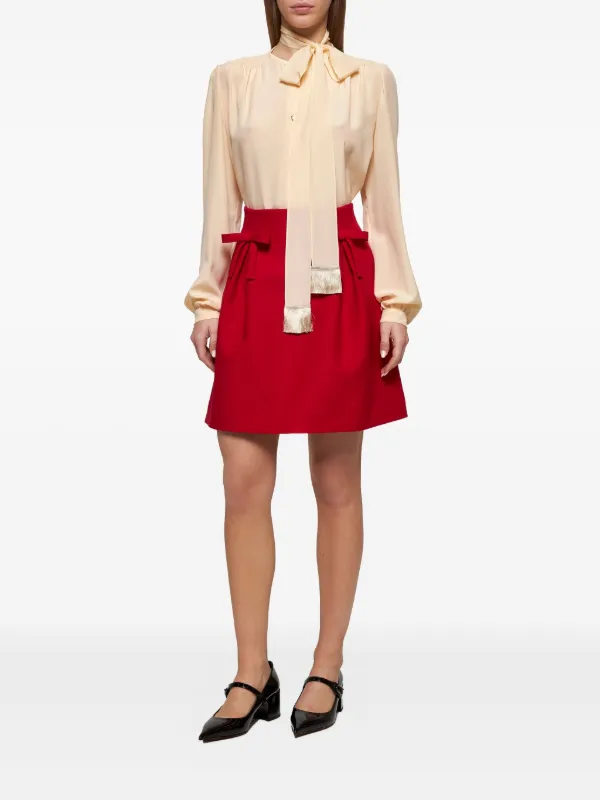 スカート Valentino Garavani Skirts Valentino Garavani women's Woollen midi skirt - buy for