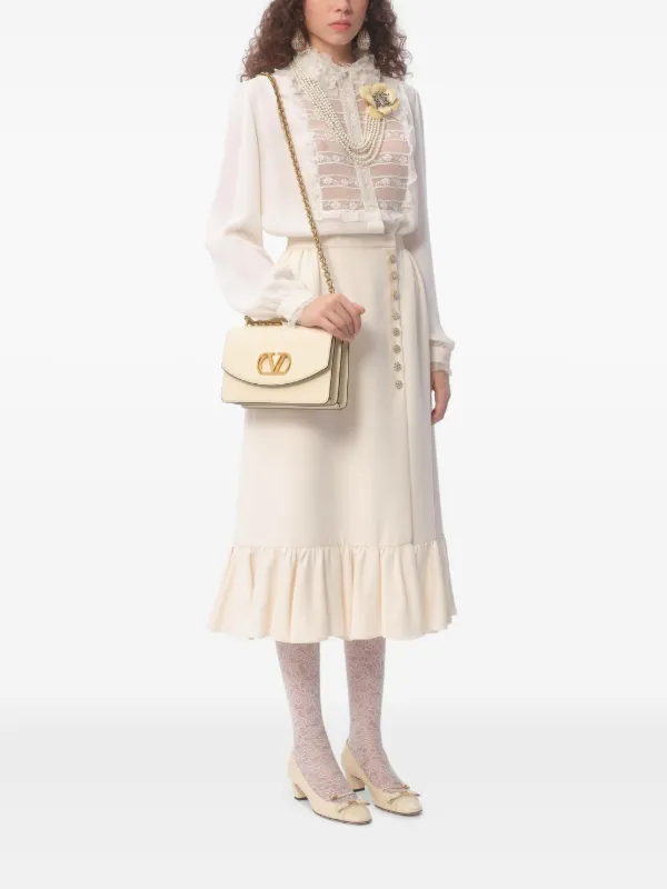 Valentino Garavani Crepe Couture スカート | ニュートラル
