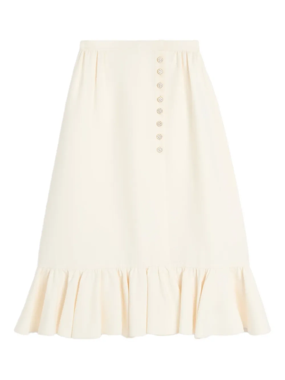Valentino Garavani crepe midi skirt | Straight Skirts | Image 2