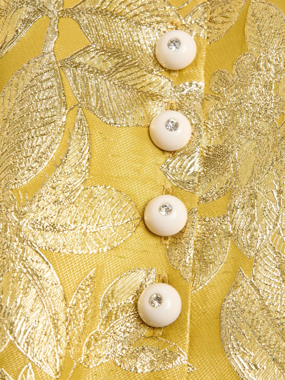  Valentino Garavani Apres L'hiver Skirt - Yellow 