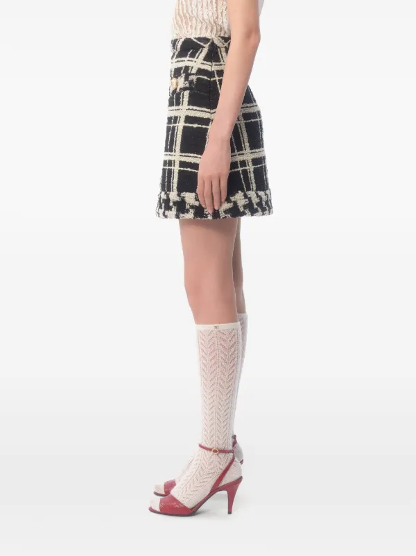 VALENTINO ホワイトツイードスカート 新品 VALENTINO ホワイトツイードスカート 新品
