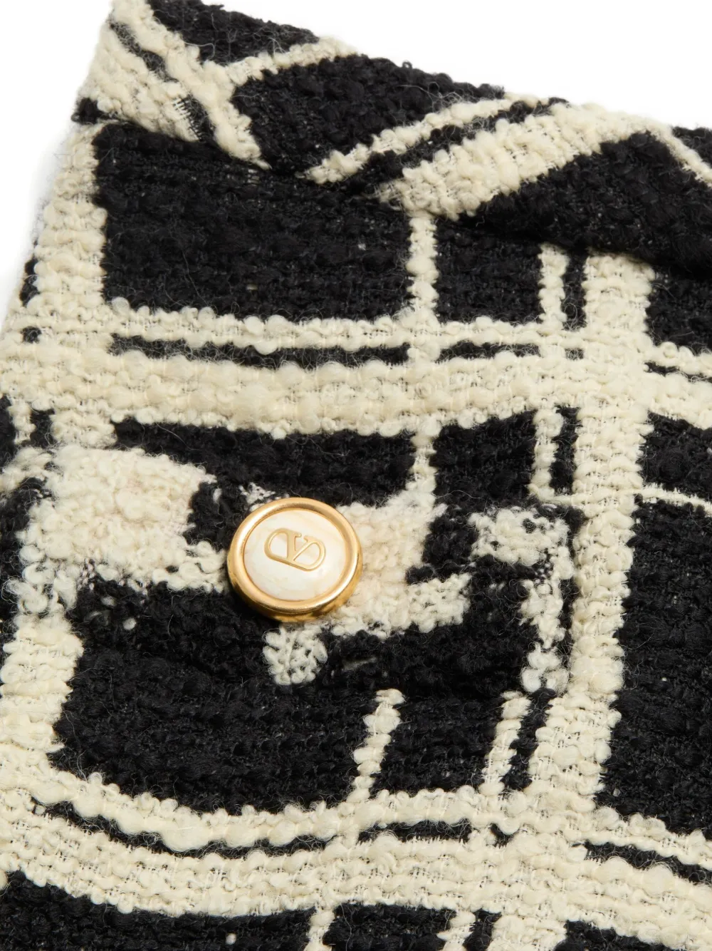 Valentino Garavani checked tweed mini skirt | A-Line Skirts | Image 2
