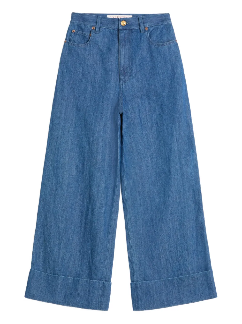  Valentino Garavani Lightweight Wide-leg Jeans - Blue 