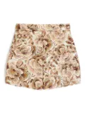 Valentino Garavani Apres L'Hiver lurex shorts - Neutrals