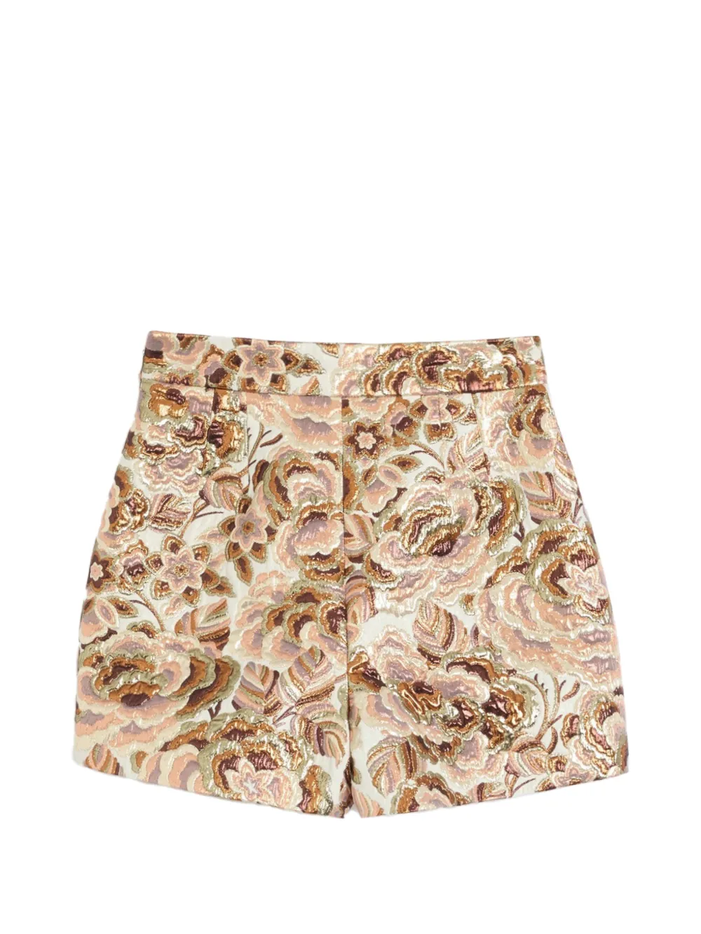 Valentino Garavani Shorts in jacquard a fiori - Toni neutri