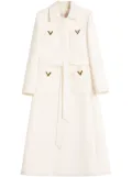 Valentino Garavani Drill double-breasted coat - Neutrals