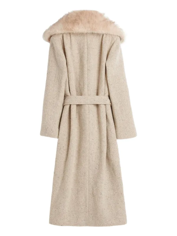 Valentino Garavani ウールコート | ニュートラル | FARFETCH JP