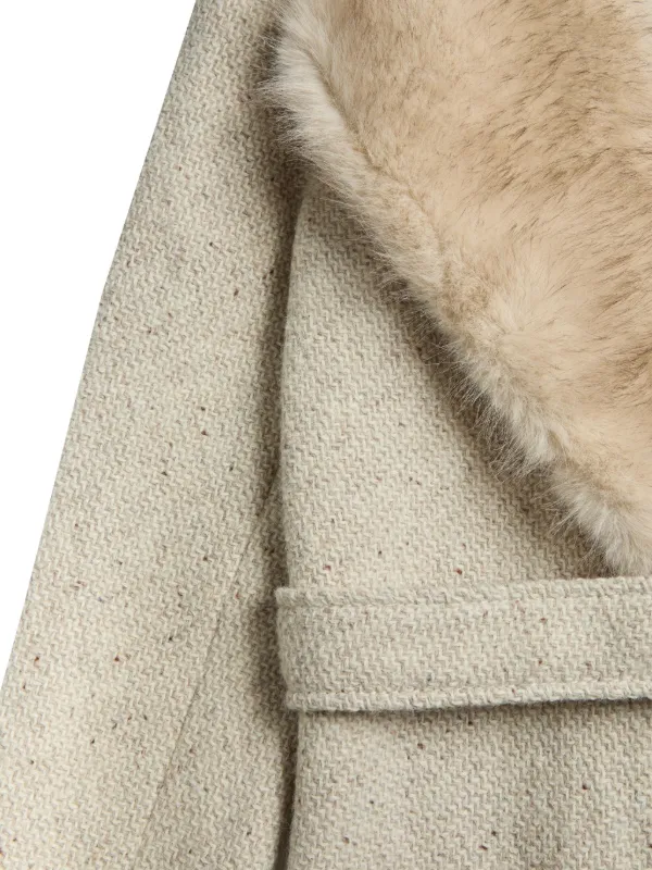 Valentino Garavani ウールコート | ニュートラル | FARFETCH JP