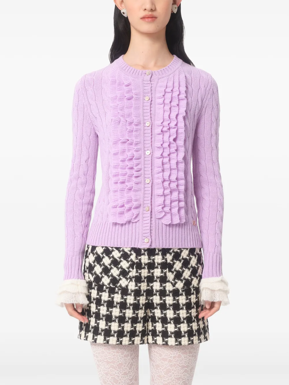Valentino Garavani Wollen vest Paars
