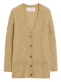 Valentino Garavani buttoned cardigan - Gold