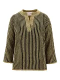 Valentino Garavani lurex sweater - Black